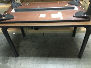 Light brown table